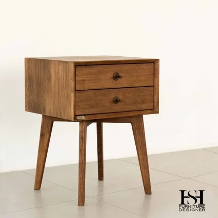 کنارتختی چوبی 3708