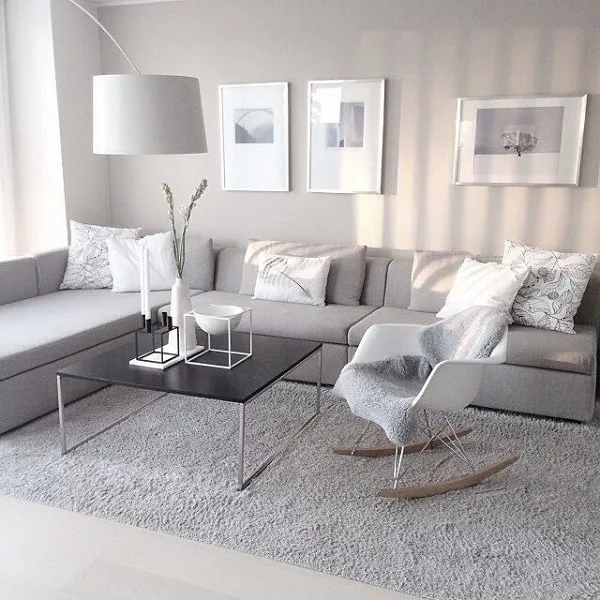 ترکیب مبل طوسی با چه رنگی ست میشه