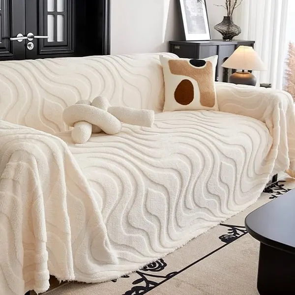 شال مبل بافتنی